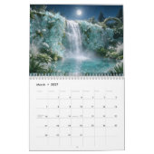 Geburtsstein-Garten-Wasserfälle Kalender (Mär 2027)