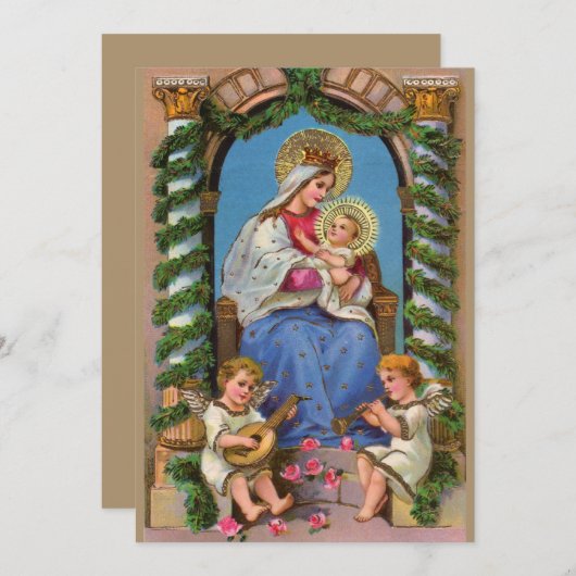 Geburtsstunde mit Madonna und Kind (Vorne/Hinten)