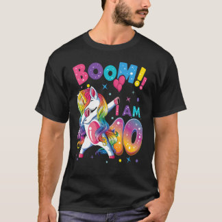 Geburtstag 10 Jahre alt Geburtstagskleidung Mädche T-Shirt