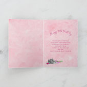 Geburtstag 10., Mädchen, extravagantes Karte (Innenseite)