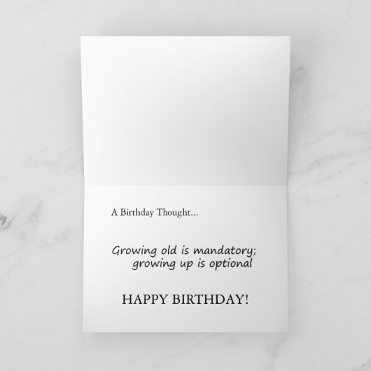 Geburtstag 16 karte (Innenseite)