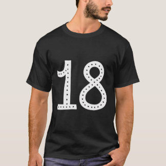 Geburtstag 18 Happy B-Day Party T-Shirt