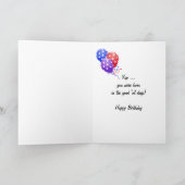 Geburtstag 1922 mit lustigen Trivien Karte (Innenseite)