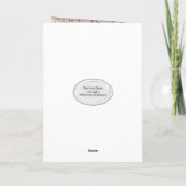 Geburtstag 1955 Chevy Car auf der Roadmap Karte (Rückseite)