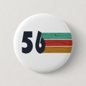 Geburtstag 1956 Vintage 70. Geburtstagsfeier Button (Vorderseite)