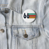 Geburtstag 1966 im Stil der 60er Jahre Button (Beispiel)