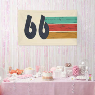 Geburtstag 1966 Jahrgang 60. Geburtstagsfeier Banner