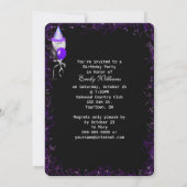 Geburtstag 1975 Party Einladung (Rückseite)