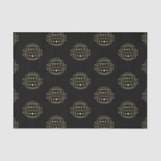 Geburtstag 1977 seidenpapier (Vorderseite)