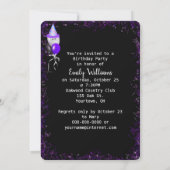 Geburtstag 1983 mit Confetti Einladung (Rückseite)