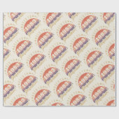 Geburtstag 1983 vollendet geschenkpapier (Flach)