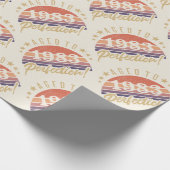 Geburtstag 1983 vollendet geschenkpapier (Ecke)