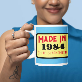 Geburtstag 1984 40. Geburtstag 40 Jahre alt Kaffeetasse