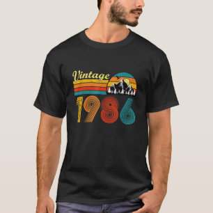 Geburtstag 1986 Vintage 40. 1986 Geboren Geburtsta T-Shirt