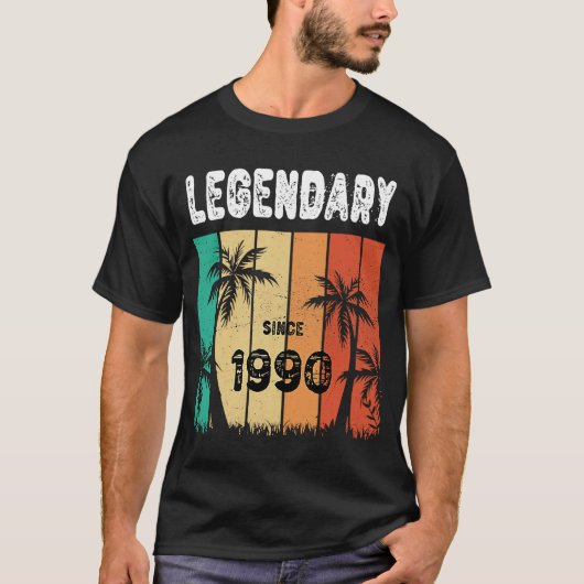 Geburtstag 1990 32. Geburtstag T-Shirt (Vorderseite)