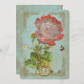 Geburtstag 1 - Einladungskarte Einladung (Vorne/Hinten)