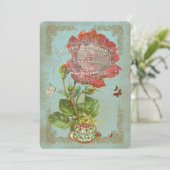 Geburtstag 1 - Einladungskarte Einladung (Stehend Vorderseite)