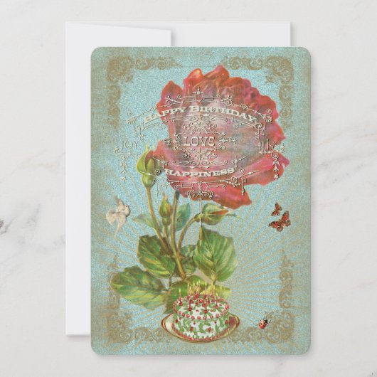 Geburtstag 1 - Einladungskarte Einladung (Vorderseite)