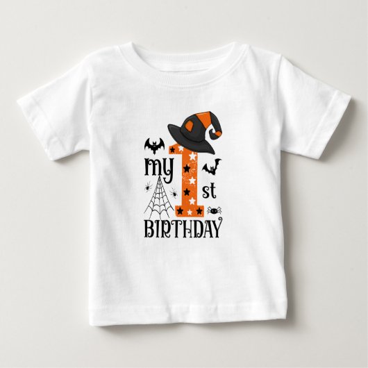 Geburtstag, 1. Halloween Baby T-shirt (Vorderseite)