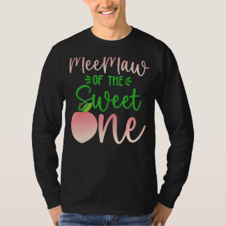 Geburtstag 1 Pfirsichfrüchte 1. Sommerfrucht T-Shirt