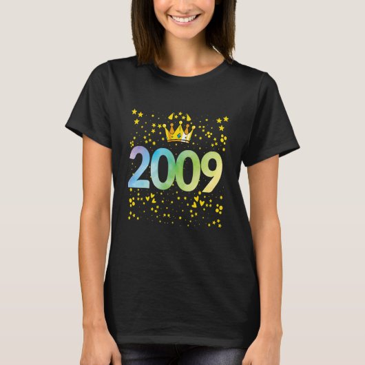 Geburtstag 2009 T-Shirt (Vorderseite)