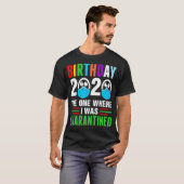Geburtstag 2020 Quarantänehemd T-Shirt (Vorne ganz)