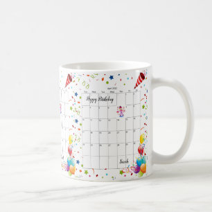 Geburtstag 2022 April Tasse