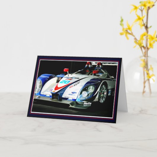 Geburtstag 20 karte (Gelbe Blume)