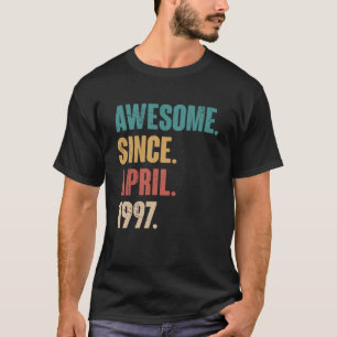Geburtstag 26. Dekoration 26. April 26 Jahre alter T-Shirt