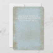 Geburtstag 2 - Einladungskarte Einladung (Rückseite)