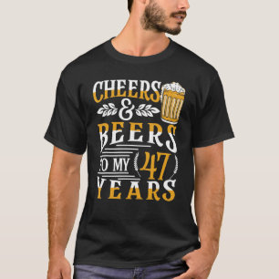 Geburtstag 2. Geburtstag 47 Jahre T-Shirt