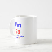 Geburtstag 35 kaffeetasse (Vorderseite Links)