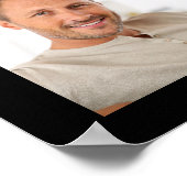 Geburtstag 42 Foto Collage JAHRE IM MAKING Poster (Ecke)