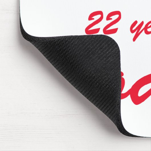 Geburtstag 43 mousepad (Ecke)