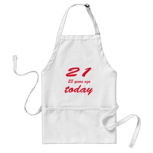 Geburtstag 44 schürze (Vorne)