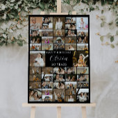 Geburtstag 45 Foto Collage Poster für ihn/sie