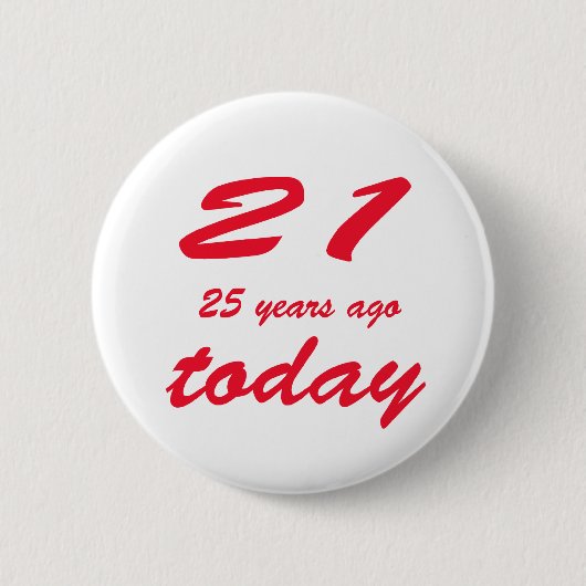 Geburtstag 46 button (Vorderseite)