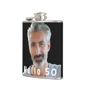 Geburtstag, 50 Foto Typ Flachmann (Links)