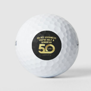 Geburtstag, 50. Oh, meine Güte, das ist ein halbes Golfball