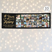 Geburtstag 53 FotoCollage Jahre im Making Banner