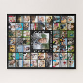 Geburtstag 55 Foto Collage PHANTASTISCH SEIT CE Puzzle (Horizontal)