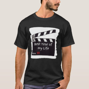 Geburtstag 55 Jahre Bestes Jahr meines Lebens T-Shirt