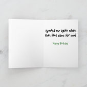 Geburtstag 5 karte (Innenseite)