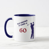 Geburtstag 60 Golfer Tasse (Links)