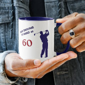 Geburtstag 60 Golfer Tasse