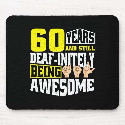 Geburtstag 60 Jahre Phantastisch Mousepad (Vorne)