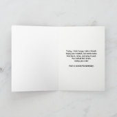 Geburtstag, 70. Geburtstag Pink Pattern Card Karte (Innenseite)