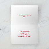 Geburtstag 7 Jahre alte Christliche Karte (Innenseite)