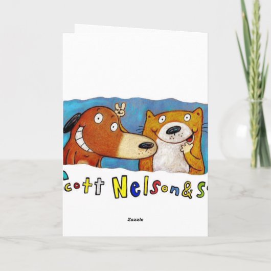 Geburtstag 7 karte (Rückseite)