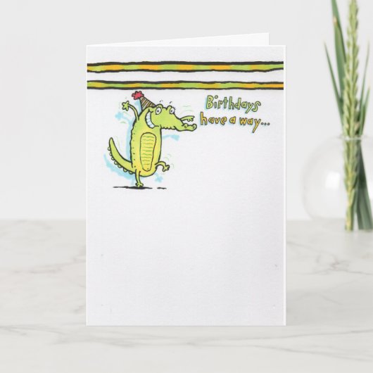 Geburtstag 7 karte (Vorderseite)